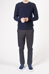 Stephan Schneider Jumper Addict - Navy Melange