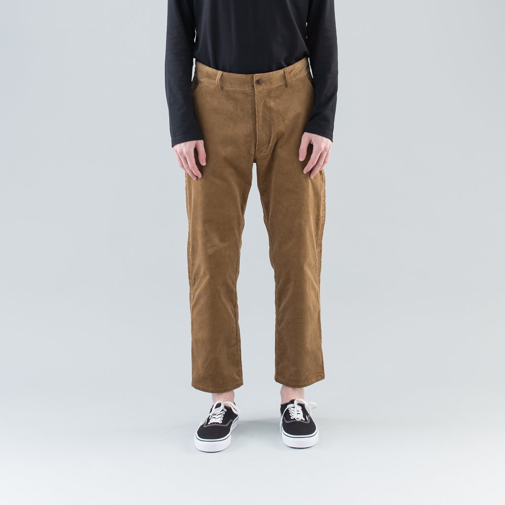 OUTSEAM TROUSERS - CAMEL CORDUROY