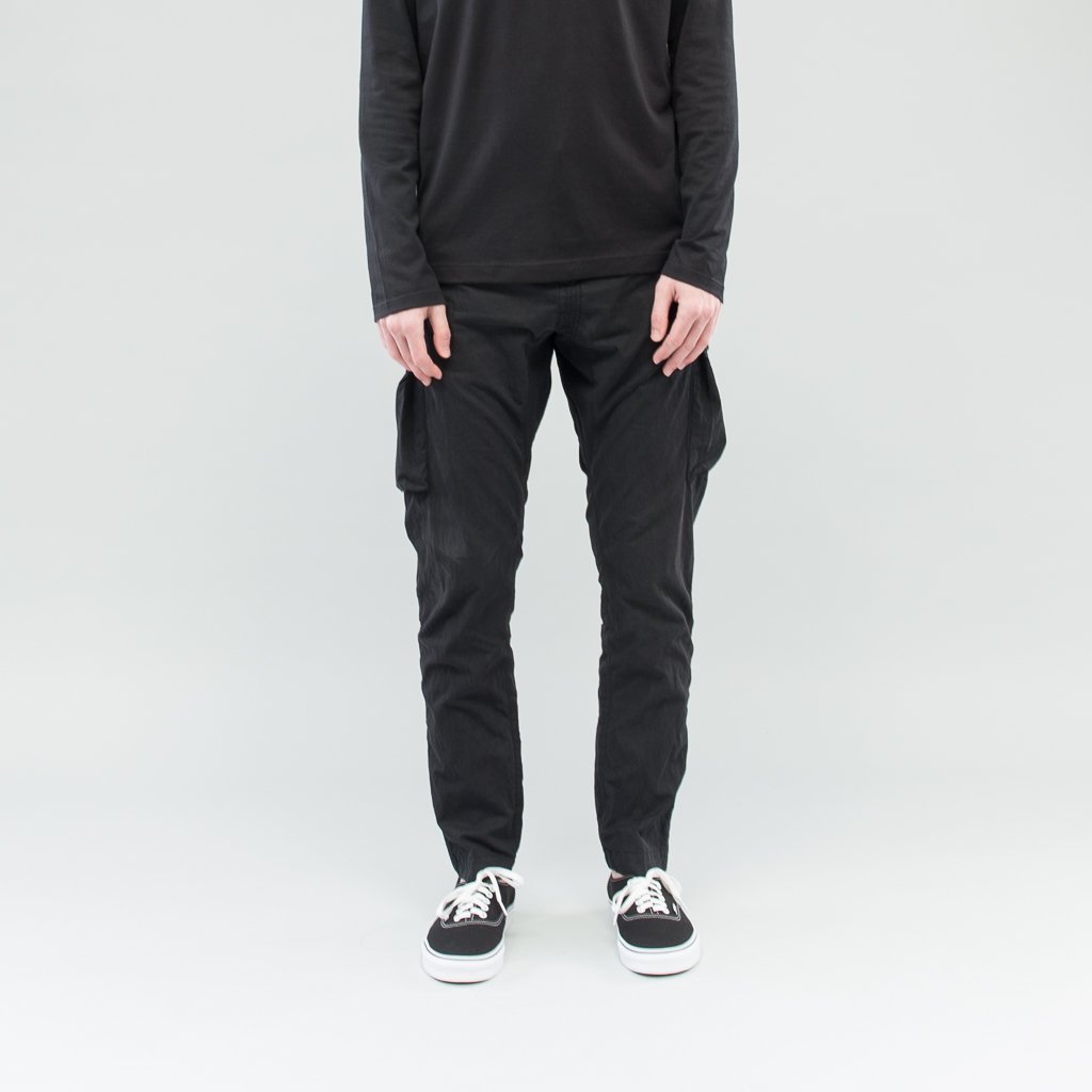 GHOST CARGO PANTS - BLACK