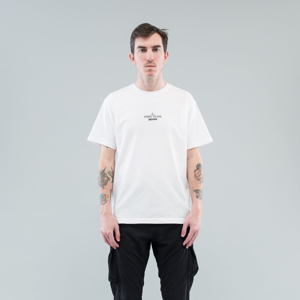 ARCHIVIO T-SHIRT - WHITE TELA STELLA