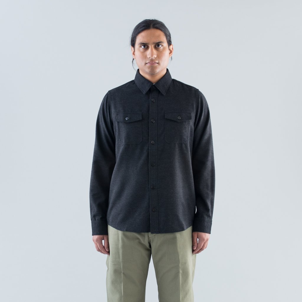 BLACK ELK SHIRT NELL (W/LI) - BLACK