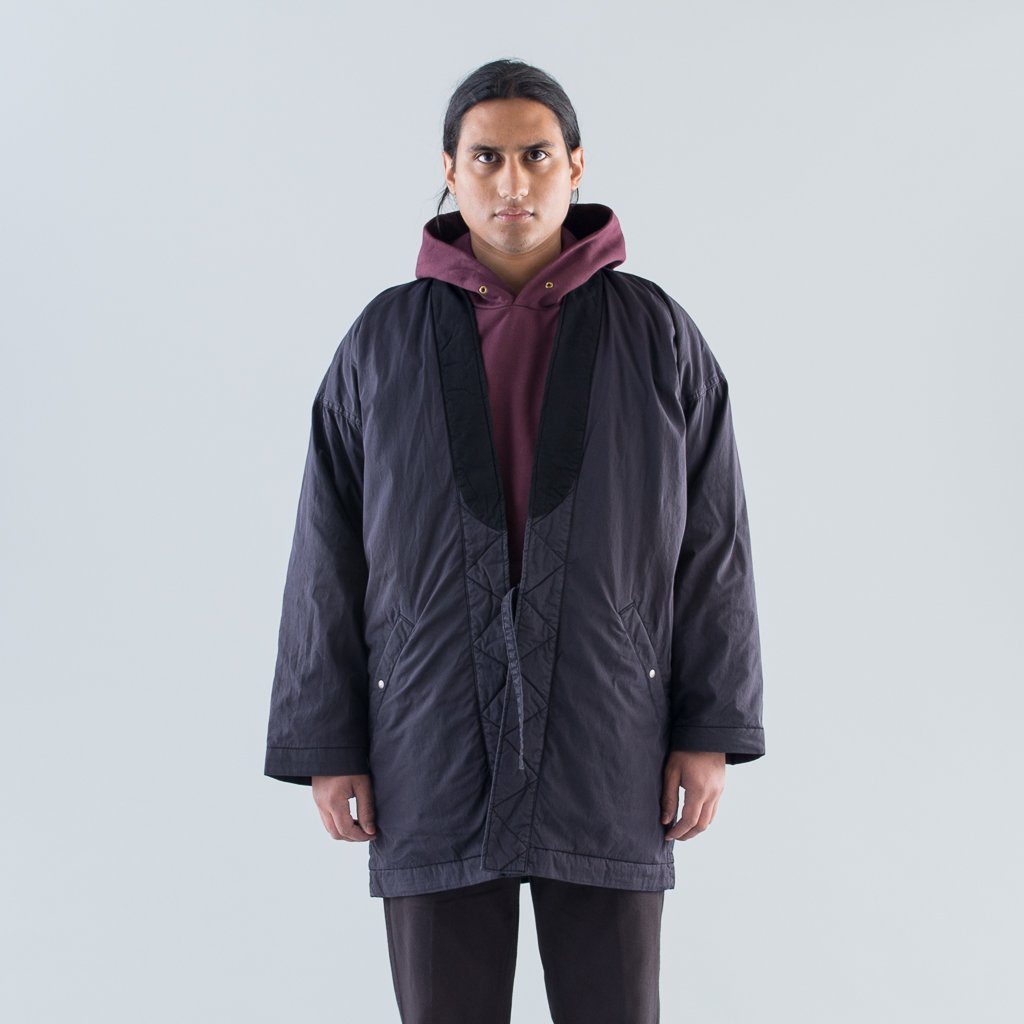 DOTERA MIL COAT (GIZA C/NY) - BLACK