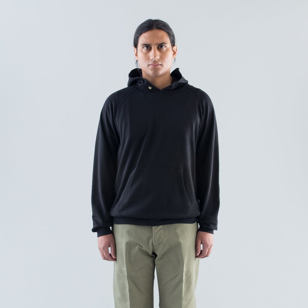 JV HOODIE P.O. (LUXSIC) - BLACK