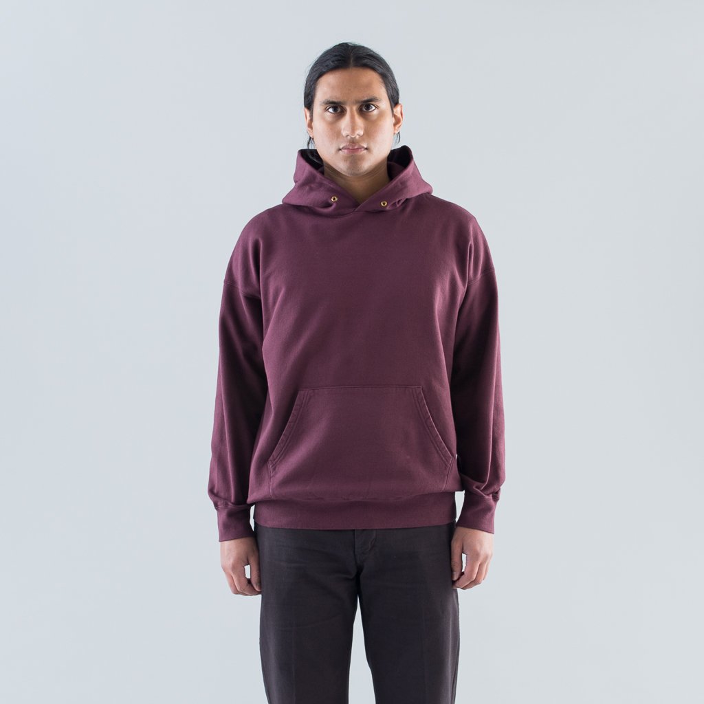 JUMBO HOODIE P.O. (VEGGIE DYE) - PURPLE