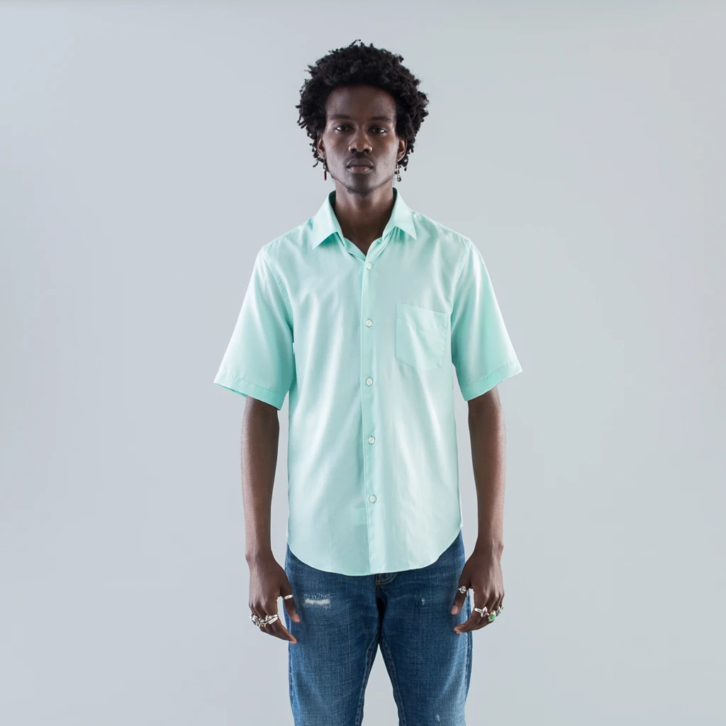 SHORT SLEEVE MODEL 1 SHIRT - SEA FOAM