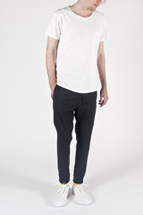 nonnative Dweller Easy Rib - P/R Stretch Jersey Black