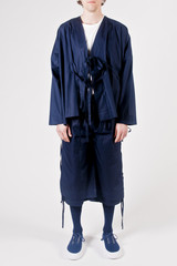 CRAIG GREEN Kimono Shirt - Navy