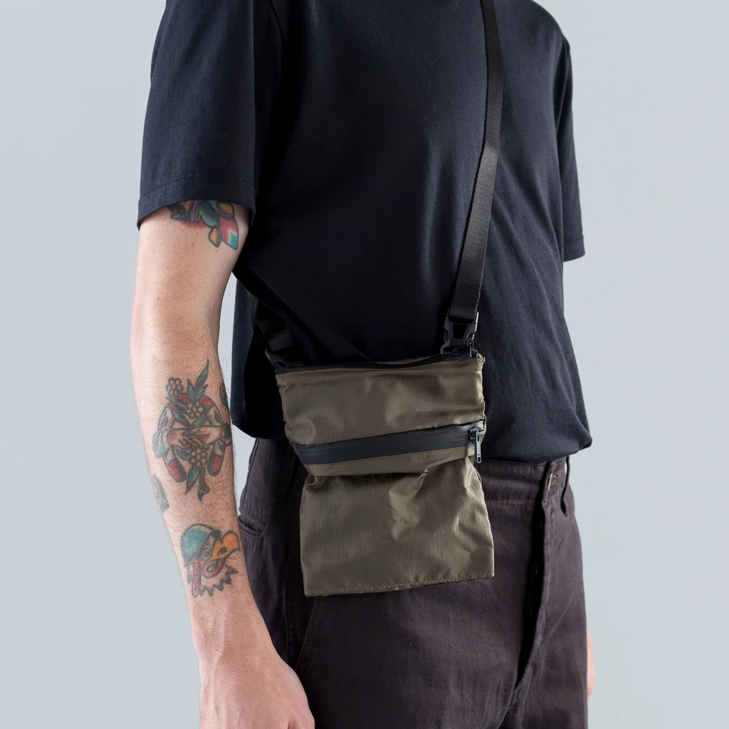 TOURIST SACOCHE POLYESTER - OLIVE