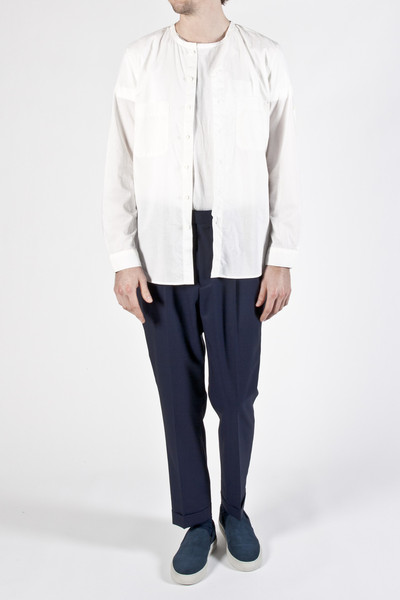 nonnative Traveler Shirt - Cotton Typewriter White