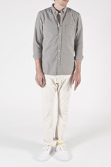 nonnative Dweller B.D. Shirt - C/L Stripe Lawn Black