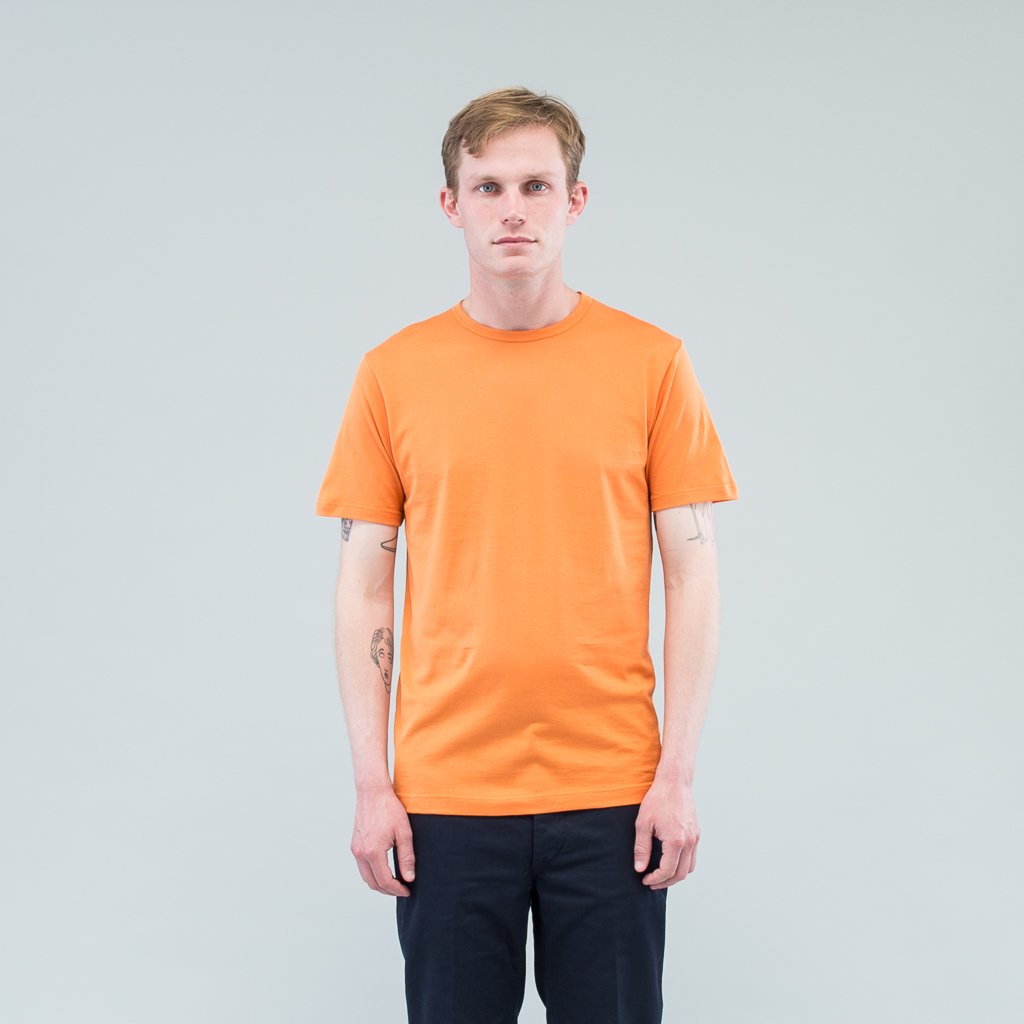 Q82 SHORT SLEEVE CREW NECK - APRICOT