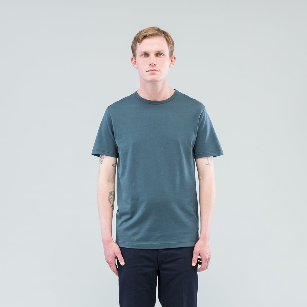 Q82 SHORT SLEEVE CREW NECK - SAMPHIRE