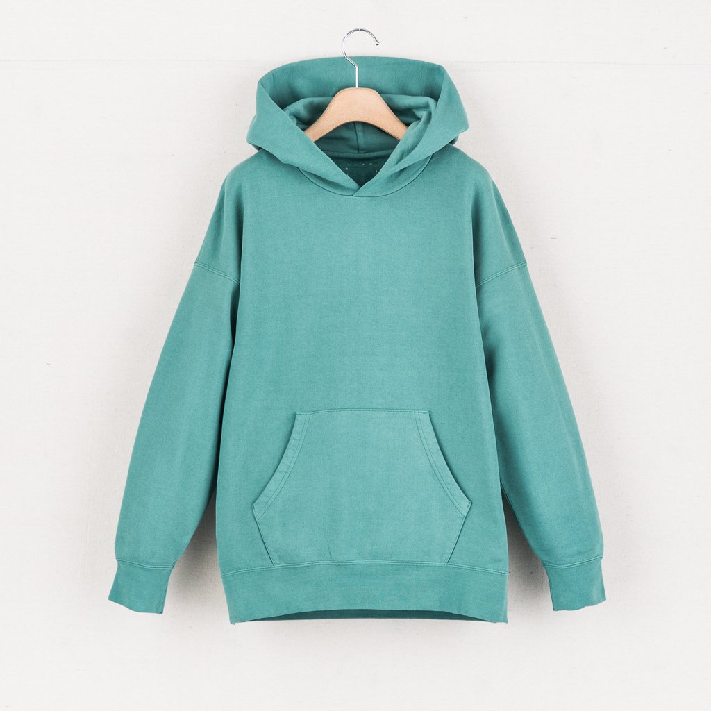 JUMBO HOODIE P.O. (VEGGIE DYE) - GREEN